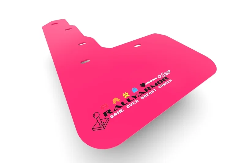 Rally Armor MF92-BCE22-PK/BLK, 22-26 Subaru WRX Pink Mud Flap BCE Logo
