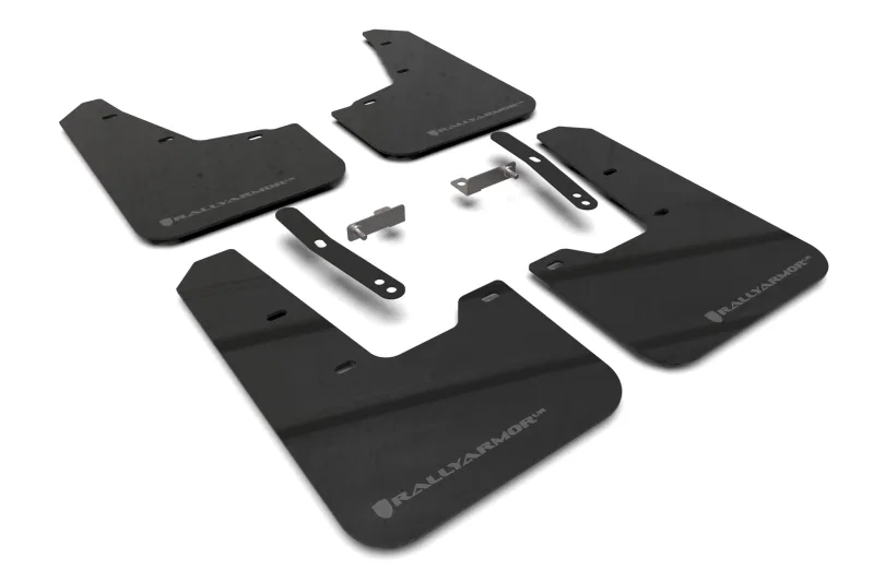Rally Armor MF21-UR-BLK-DGRY, 23-25 Kia Niro SG2 Black UR Mud Flap Dark Grey Logo