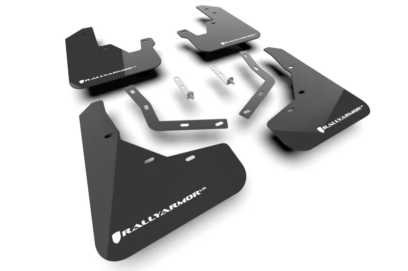 Rally Armor MF149-UR-BLK-WH, 23-26 Honda CR-V Black Mud Flap - White Logo