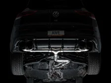 Track Edition Exhaust MK8 Black Tips for 2022-2026 Volkswagen Golf R Diamond image 13