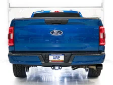 0FG Dual Side Exit Exhaust Cab 4.5" Diamond Black Tips for 2021-2026 Ford F-150 Regular image 7