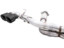 Track Edition Exhaust for C8 4.5" Diamond Black Tips for 2020-2026 Chevrolet Corvette image 4