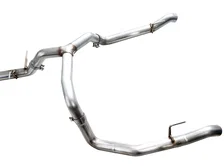 0FG Catback Split Rear Exit Exhaust for 4th Gen Silverado/ 5.3L (with bumper cutouts) OE Tips for 2019-2026 Chevrolet Silverado 1500 and GMC Sierra 1500 image 3