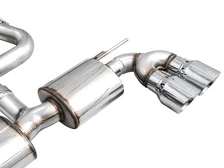 Touring Edition Exhaust MK8 Chrome Silver Tips for 2022-2026 Volkswagen Golf R image 4