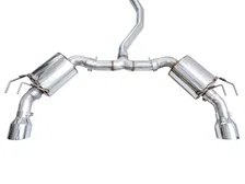 Touring Edition Exhaust for FE1 /DE4 5" Chrome Silver Tips for 2022-2026 Acura Integra and Honda Civic image 5