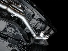 Track Edition Exhaust for C8 4.5" Diamond Black Tips for 2020-2026 Chevrolet Corvette image 11