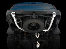 0FG Dual Rear Exit Catback for 5th Gen 5.7L (with bumper cutouts) Chrome Silver Tips for 2019-2026 Ram 1500 image 10