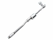 0FG Catback Side Exit Exhaust for 2021+ Suburban/Yukon XL 5.3L - 4.5" Chrome Silver Tips image 2