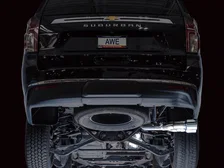 0FG Catback Side Exit Exhaust for 2021+ Tahoe/Yukon 5.3L - 4.5" Chrome Silver Tips image 12