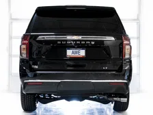 0FG Catback Side Exit Exhaust for 2021+ Tahoe/Yukon 5.3L - 4.5" Chrome Silver Tips image 9