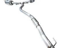 Touring Edition Exhaust for FE1 /DE4 5" Chrome Silver Tips for 2022-2026 Acura Integra and Honda Civic image 2