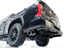 0FG Exhaust for 3rd Gen Chrome Silver Tips for 2022-2026 Toyota Tundra Dual image 12