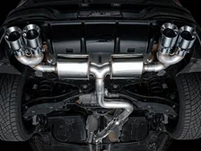 Touring Edition Exhaust MK8 Chrome Silver Tips for 2022-2026 Volkswagen Golf R image 14