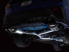 Touring Edition Catback Exhaust for VB 4" Diamond Black Tips for 2022-2026 Subaru WRX image 8