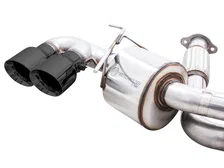 Touring Edition Exhaust for C8 4.5" Diamond Black Tips for 2020-2026 Chevrolet Corvette image 3