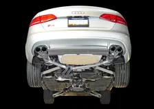 Touring Edition Exhaust B8 S4 3.0T 3.5" Chrome Silver Tips for 2010-2016 Audi S4 image 2