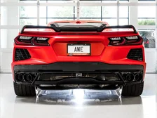 Track Edition Exhaust for C8 4.5" Diamond Black Tips for 2020-2026 Chevrolet Corvette image 3