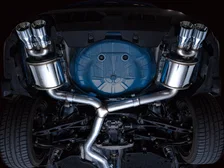 Touring Edition Catback Exhaust for VB 4" Chrome Silver Tips for 2022-2026 Subaru WRX image 7