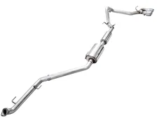 0FG Exhaust for 4th Gen Chrome Silver Tips for 2024-2026 Toyota Tacoma Dual image 2