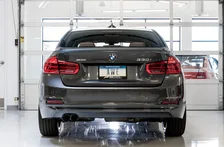 Touring Edition Axleback Exhaust F3X N20/N26 Single Side 3" Diamond Black Tips for BMW image 2
