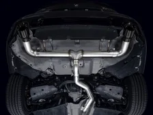 Track Edition Axleback Exhaust G2X 4.5” Diamond Black Tips for BMW image 9