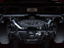 0FG Catback Exhaust for Silverado ZR2/Sierra AT4X - Dual Bashguard for 2022-2026 Chevrolet Silverado 1500 and GMC Sierra 1500 image 9