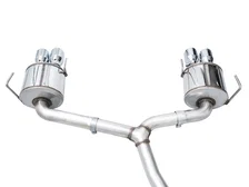 Touring Edition Catback Exhaust for VB 4" Chrome Silver Tips for 2022-2026 Subaru WRX image 4