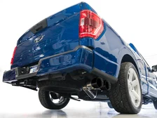0FG Dual Side Exit Exhaust Cab 4.5" Diamond Black Tips for 2021-2026 Ford F-150 Regular image 9