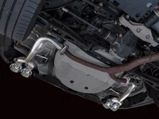 Track Edition Axleback Exhaust for VB 4" Chrome Silver Tips for 2022-2026 Subaru WRX image 10