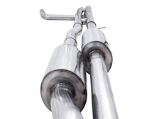 0FG Catback Exhaust for 4th Gen Silverado/ 6.2L (with bumper cutouts) 4" Diamond Black Tips for 2019-2026 Chevrolet Silverado 1500 and GMC Sierra 1500 image 5