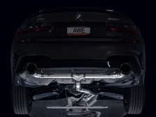 Track Edition Axleback Exhaust G2X 4.5” Diamond Black Tips for BMW image 7