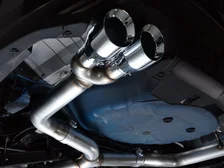 Track Edition Catback Exhaust for VB 4" Chrome Silver Tips for 2022-2026 Subaru WRX image 13