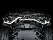 Track Edition Exhaust for C8 4.5" Diamond Black Tips for 2020-2026 Chevrolet Corvette image 10