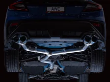 Track Edition Catback Exhaust for VB 4" Chrome Silver Tips for 2022-2026 Subaru WRX image 11