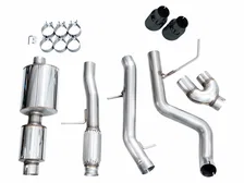 0FG Catback Side Exit Exhaust for 2021+ Tahoe/Yukon 5.3L - 4.5" Diamond Black Tips image 6