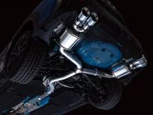 Touring Edition Catback Exhaust for VB 4" Chrome Silver Tips for 2022-2026 Subaru WRX image 14
