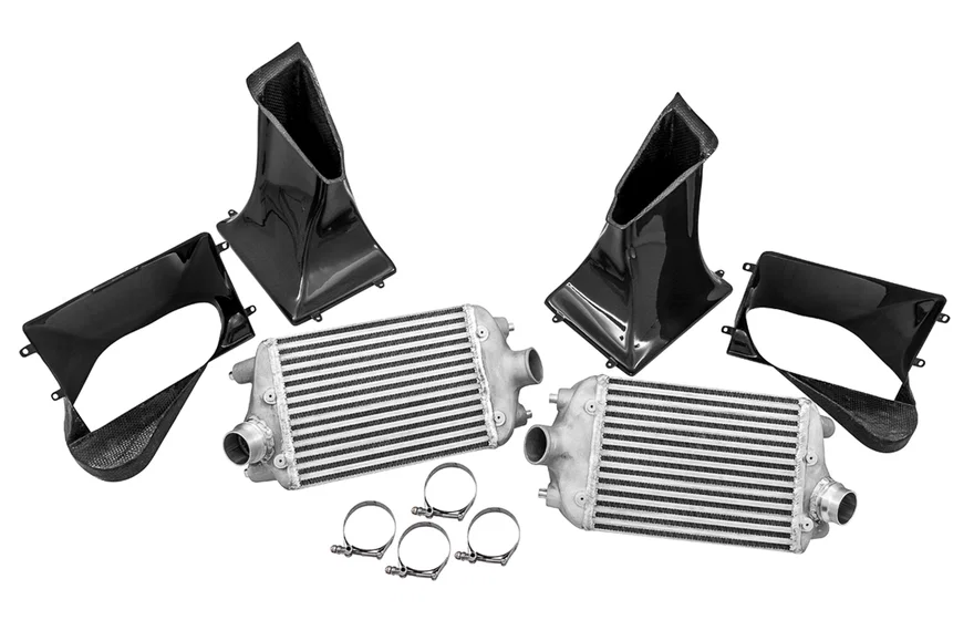 AWE Tuning 4510-11050, ColdFront™ Intercooler Kit for Porsche 991 Turbo and Turbo S