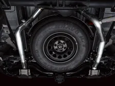 0FG Catback Split Rear Exit Exhaust for 4th Gen Silverado/ 5.3L (with bumper cutouts) OE Tips for 2019-2026 Chevrolet Silverado 1500 and GMC Sierra 1500 image 9