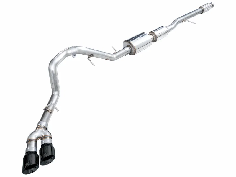 0FG Catback Side Exit Exhaust for 2021+ Suburban/Yukon XL 5.3L - 4.5" Diamond Black Tips