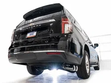 0FG Catback Side Exit Exhaust for 2021+ Tahoe/Yukon 5.3L - 4.5" Chrome Silver Tips image 11