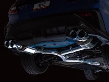 Touring Edition Catback Exhaust for VB 4" Chrome Silver Tips for 2022-2026 Subaru WRX image 8