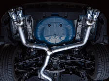 Track Edition Catback Exhaust for VB 4" Chrome Silver Tips for 2022-2026 Subaru WRX image 14