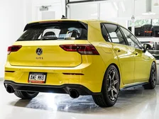 Track Edition Exhaust MK8 Black Tips for 2022-2026 Volkswagen GTI Diamond image 8