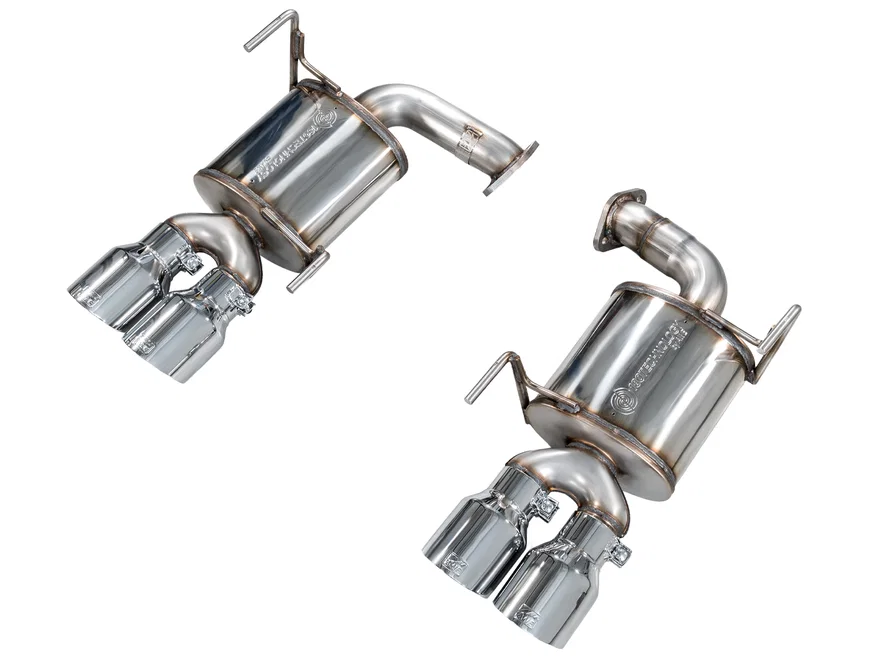 Touring Edition Axleback Exhaust for VB 4" Chrome Silver Tips for 2022-2026 Subaru WRX