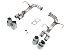 Track Edition Axleback Exhaust for VB 4" Chrome Silver Tips for 2022-2026 Subaru WRX image 4