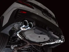 Track Edition Axleback Exhaust for VB 4" Chrome Silver Tips for 2022-2026 Subaru WRX image 9