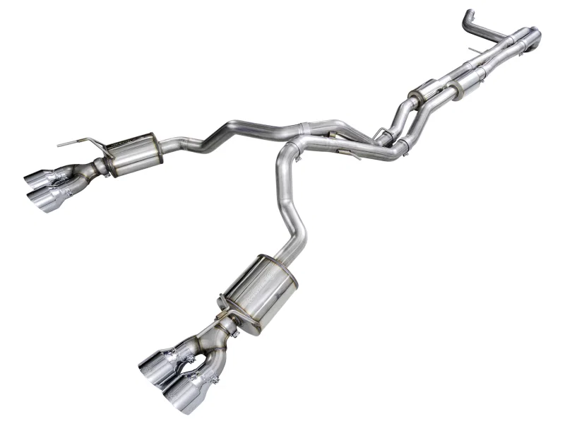 0FG Exhaust Suite for 2021+ Cadillac Escalade 6.2L - Quad Chrome Silver Tips