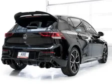 Track Edition Exhaust MK8 Black Tips for 2022-2026 Volkswagen Golf R Diamond image 10