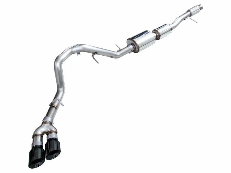 0FG Catback Side Exit Exhaust for 2021+ Tahoe/Yukon 5.3L - 4.5" Diamond Black Tips