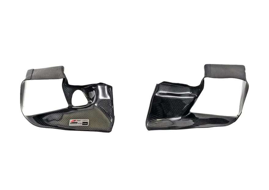 AWE Tuning 4510-11042, Carbon Fiber Shrouds for Audi 2.7T - Shrouds Only, Set of Two